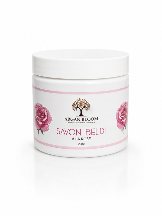 Beldi rose soap 200g