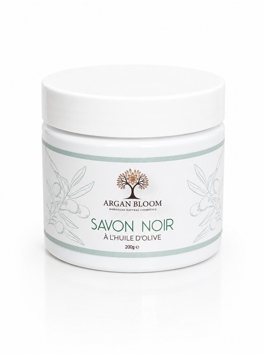 Black soap with olive oil 200 g