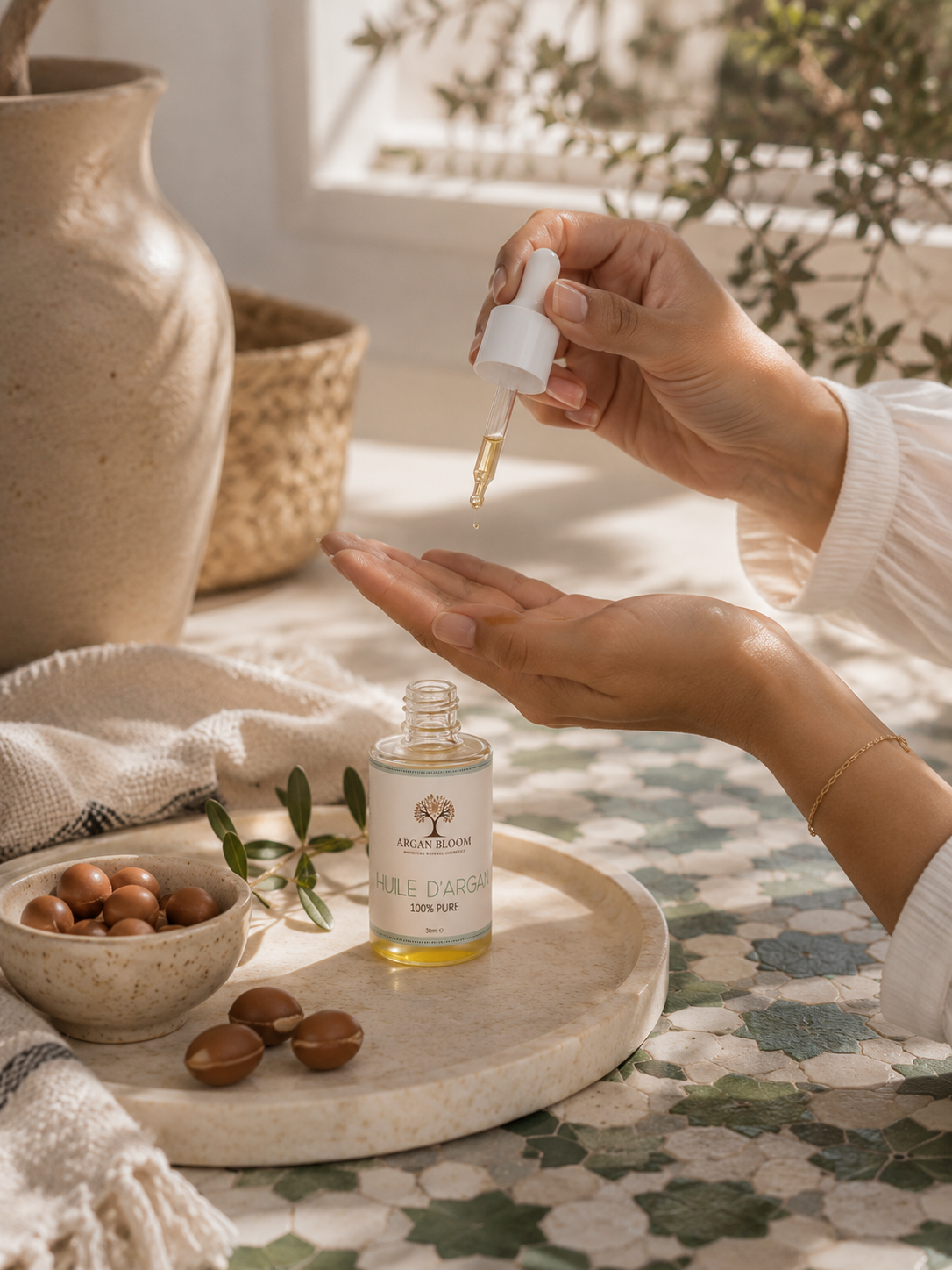 Argan Oil 30 ml – Natural Nourishing Face & Hair Treatment