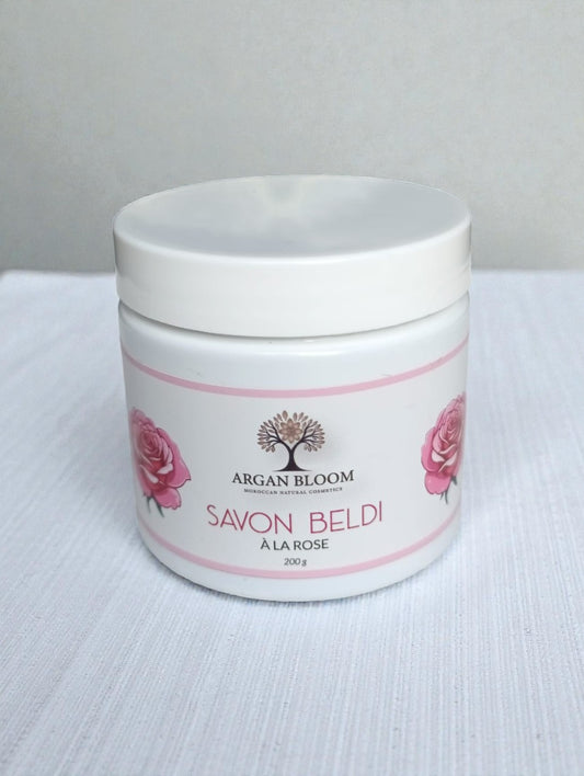 Beldi rose soap 200g